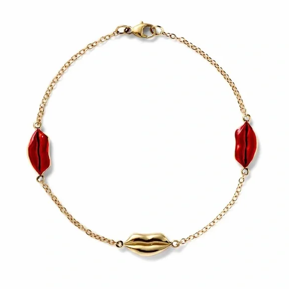 Alison Lou Kiss by the yard Bracelet 👄👄👄👄 - Picture 9 of 10